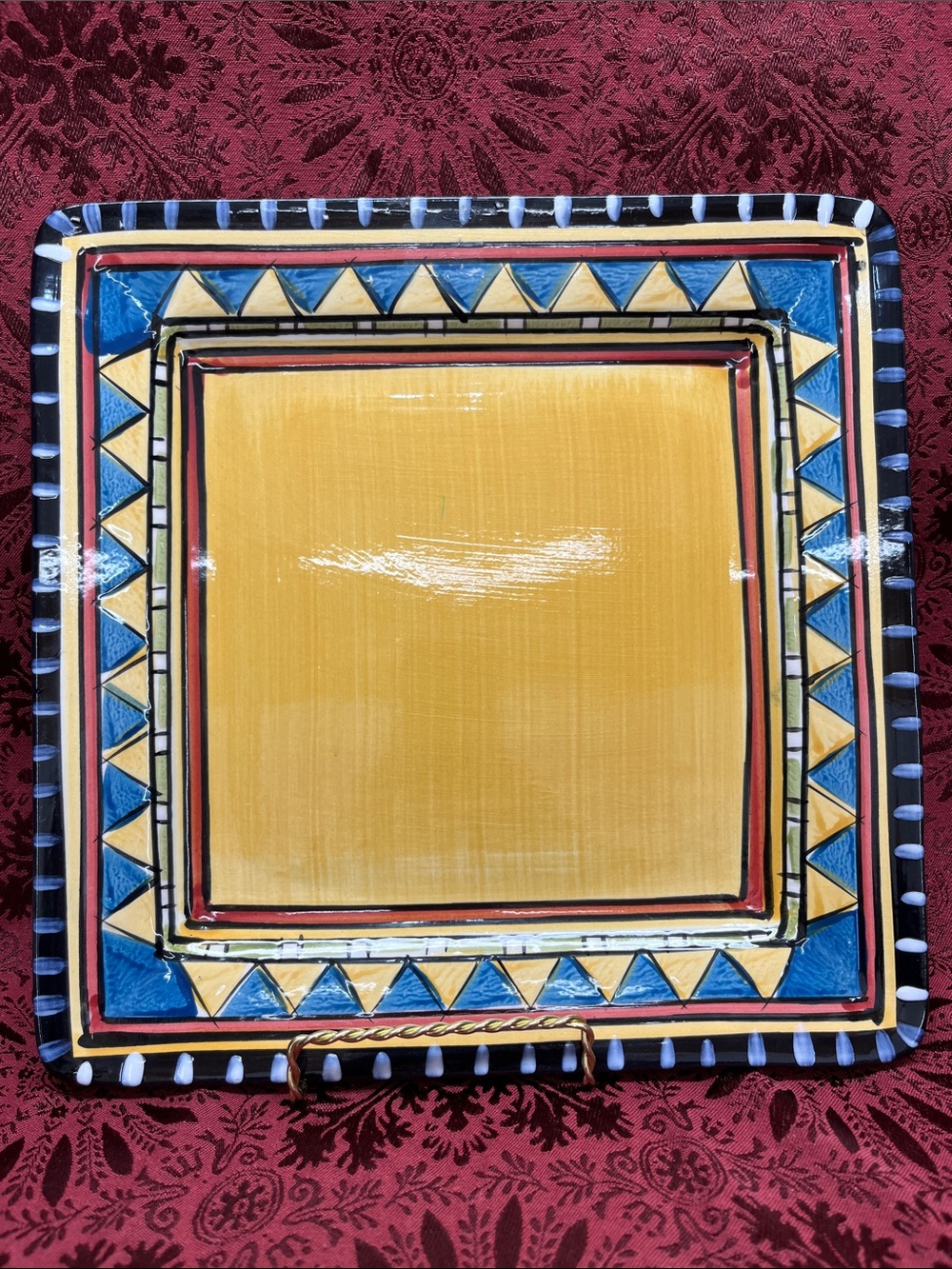 J C penny home dinner plate